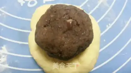 Make Red Bean Sand Bread step 4