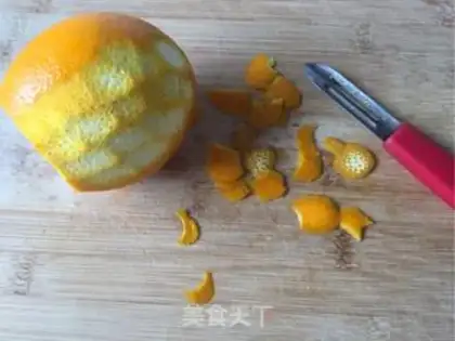 Make Orange sponge cake step 0