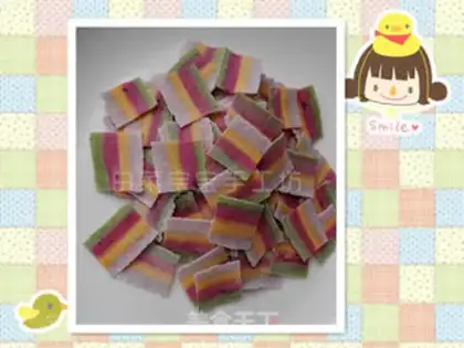 Make Rainbow noodles step 17