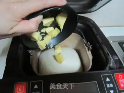 Make Black sesame bread step 1
