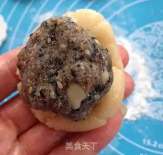 Make Five pairs of bagels step 7