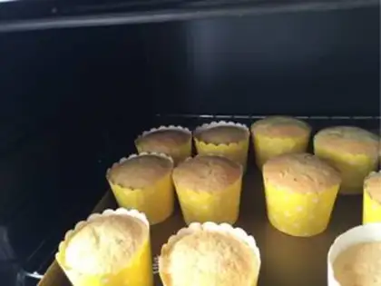 Make Orange sponge cake step 11