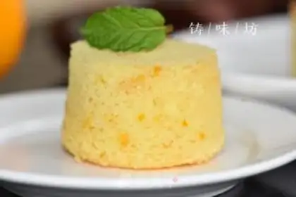 Make Orange sponge cake step 13