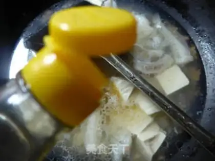 Make Shrimp tofu soup step 6