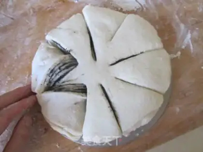 Make Black sesame bread step 7
