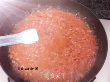 Make Homemade pasta pizza sauce step 6