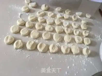 Make Soybeans eggs and dumplings step 2