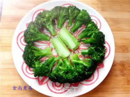 Make The broccoli buttons step 5