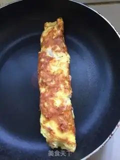 Make Egg burning step 2