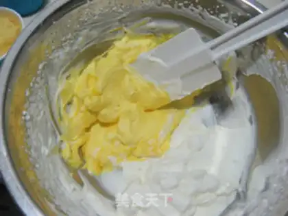 Make SpongeBob cake step 19