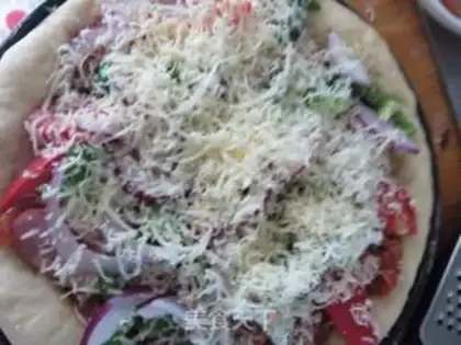 Make Sea and land pizza step 7
