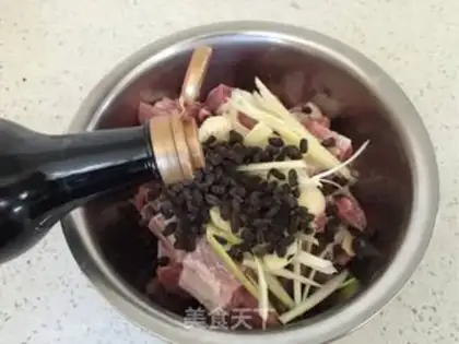Make Bean evaporated ribs step 4
