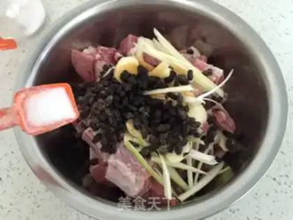 Make Bean evaporated ribs step 5