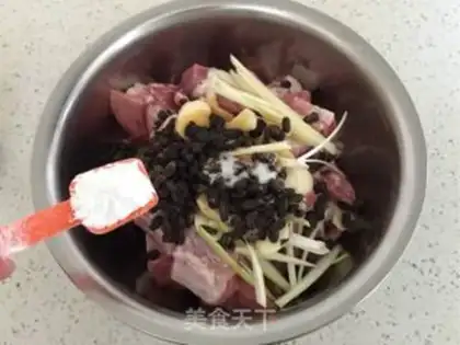 Make Bean evaporated ribs step 6