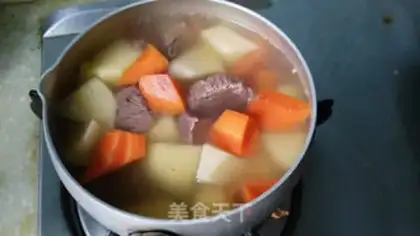 Make Fresh beef soup step 9