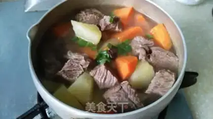 Make Fresh beef soup step 10
