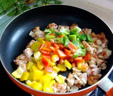 Make Five-coloured meat step 11