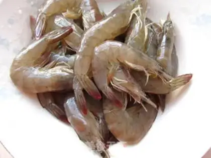 Make Garlic back shrimp step 0