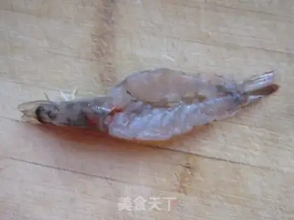Make Garlic back shrimp step 2