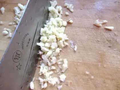 Make Garlic back shrimp step 4