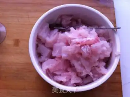 Make Skinny fish balls step 0