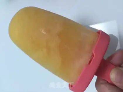 Make Orange popsicle step 5