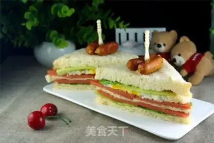 Make Homemade sandwiches step 8
