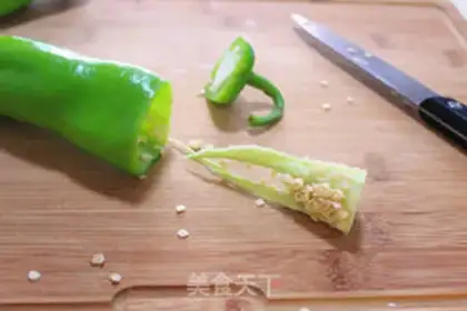Make Tied peppers step 3