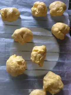 Make Golden Sand Mooncake step 1