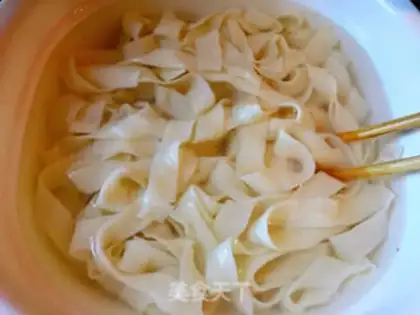 Make Beef tofu noodles step 13