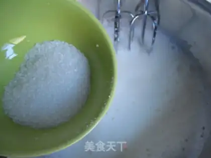Make Yogurt cake step 7