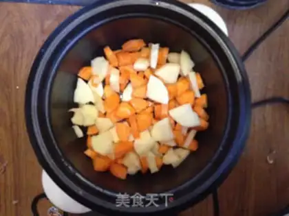 Make Potato carrots step 2