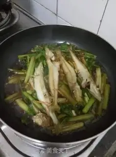 Make Celery sardines step 5