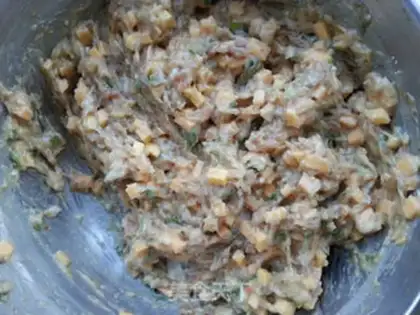 Make Potato meatloaf step 8