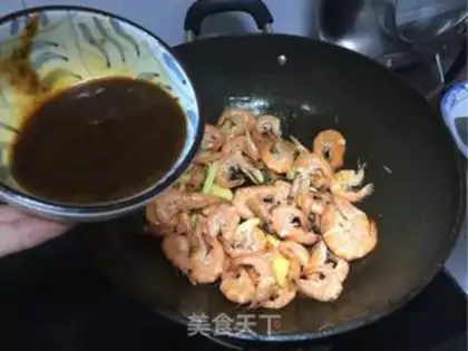 Make Soy shrimp step 7