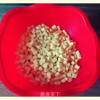 Make Gold Potato Ball step 1