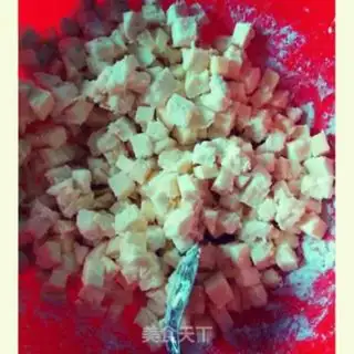 Make Gold Potato Ball step 3