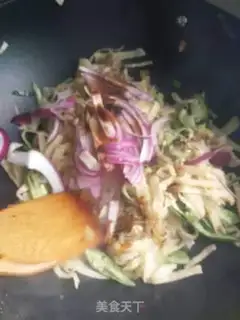 Make Autumn onion fried crackers step 5