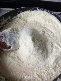 Make Cow Rolling Sugar step 3