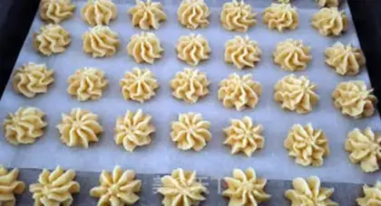 Make Classic butter cookies step 2