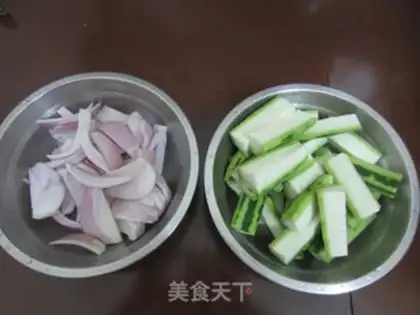 Make Onion loaf fired step 2