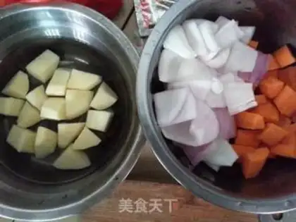 Make Curry chicken step 2