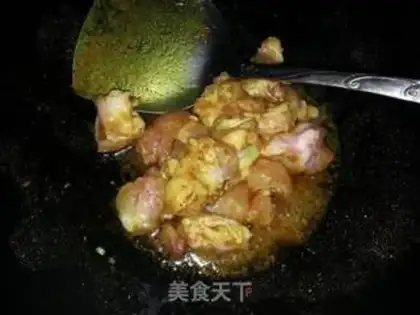 Make Curry chicken step 4