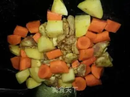 Make Curry chicken step 5
