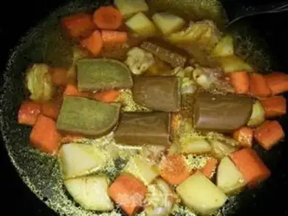 Make Curry chicken step 6