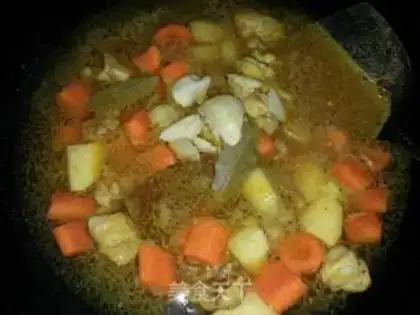 Make Curry chicken step 7