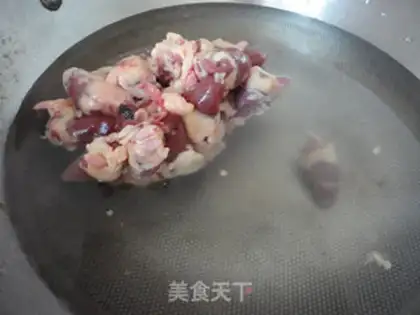 Make Barbecue fried chicken heart step 0