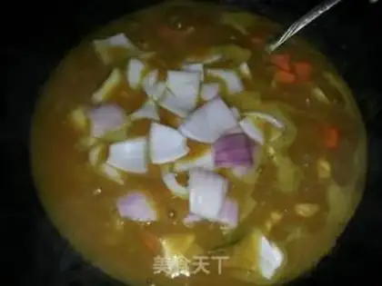 Make Curry chicken step 8