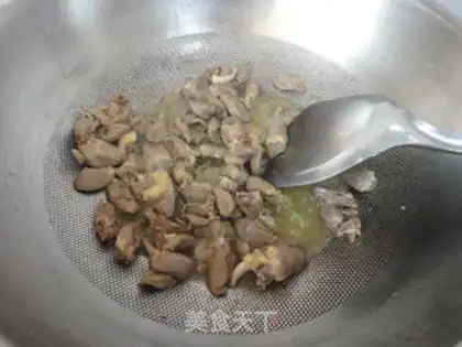 Make Barbecue fried chicken heart step 4