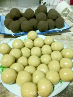 Make Green Bean Mooncake step 5